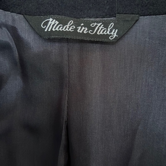 Neiman Marcus 100% Cashmere Black Blazer Louis Dell’ Olio Made in Italy - Picture 6 of 13